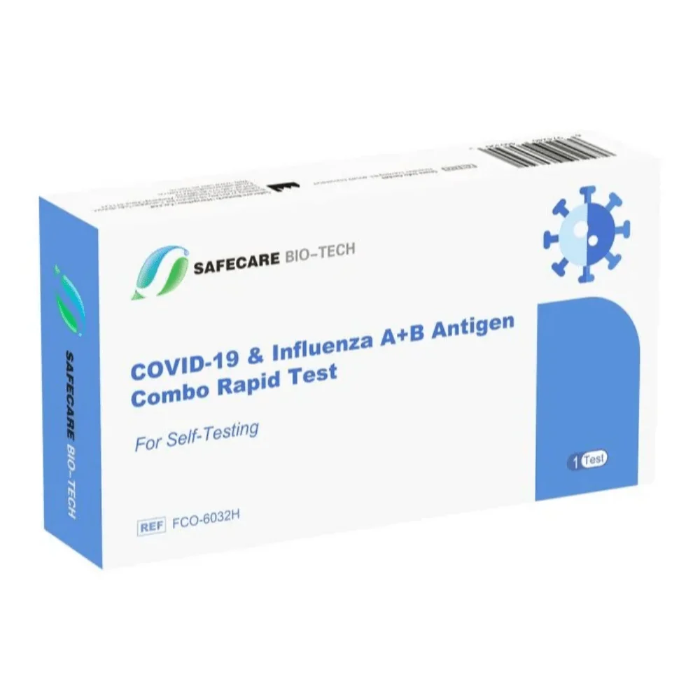 SAFECARE Covid19 & Influenza +B Antigentest mit BfArM Zulassung | 1 Test