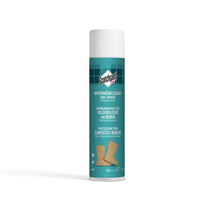 Scotchgard™ Imprägnierspray für Veloursleder und Nubuk, 400 ml Dose, 12CTN, FR/DE/IT, GEN3 | Karton (12 Packungen)