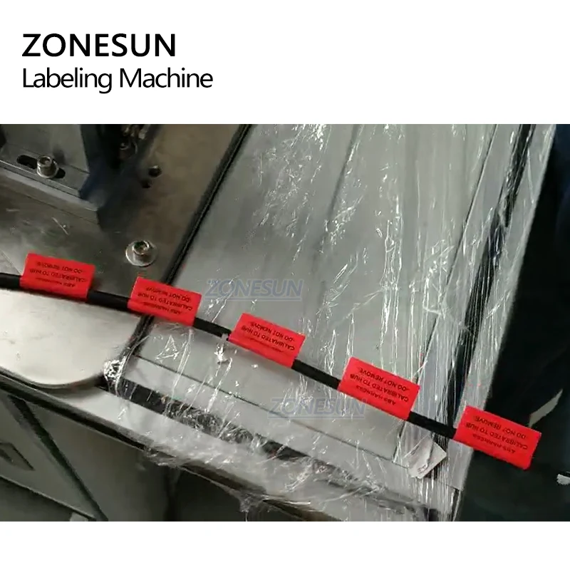 ZONESUN XL-T901 Semi-Automatic Tube Usb Wire Labeler Charger Cable Labeling Machine