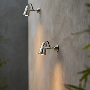 Cambridge Wall Spotlight 24V – Polished Nickel