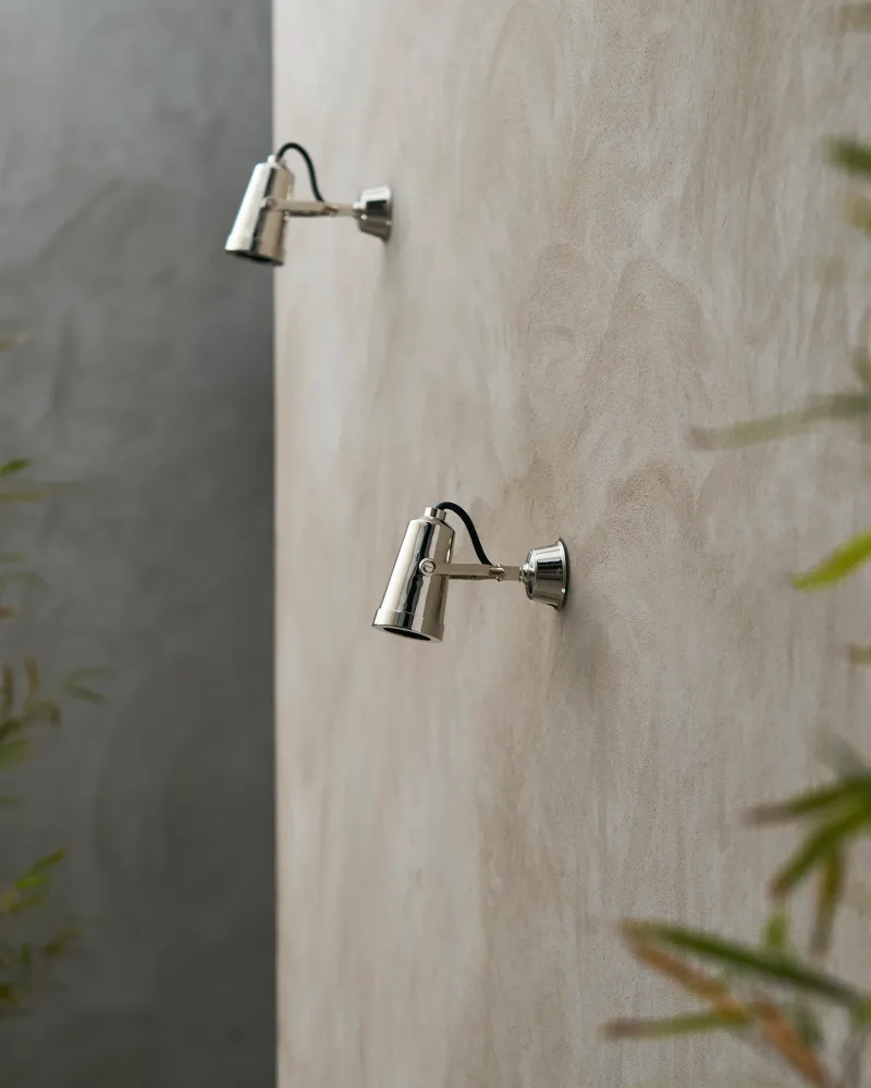 Cambridge Wall Spotlight – Polished Nickel