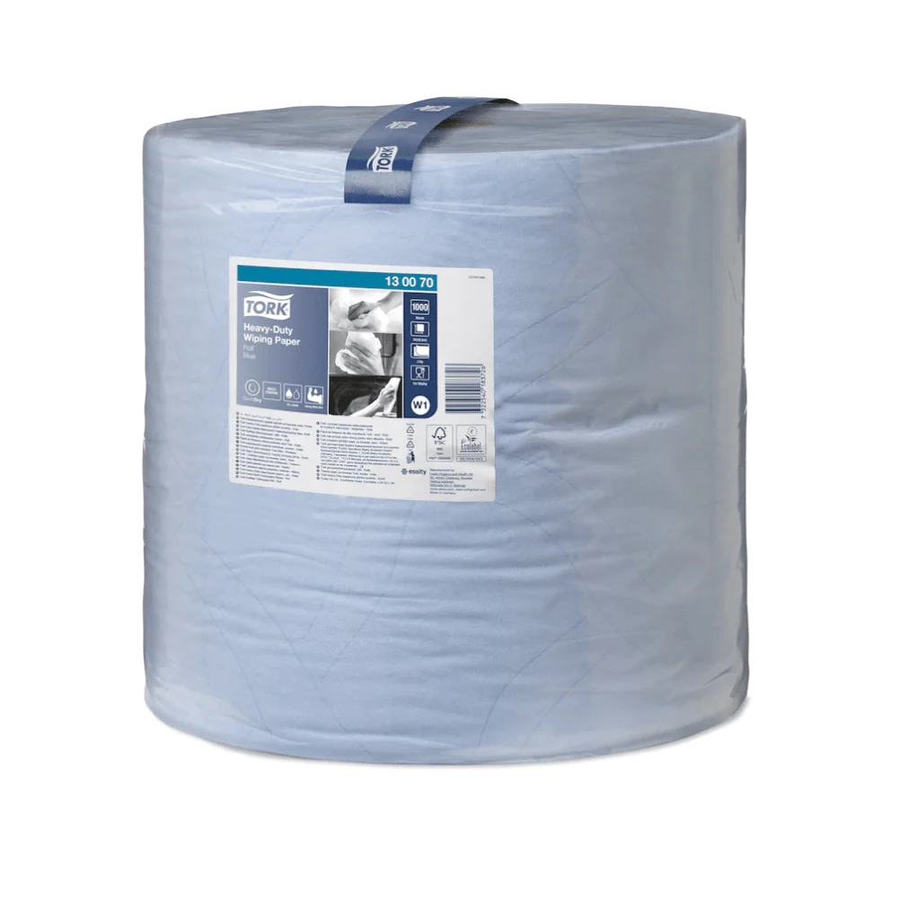 Tork extra-starke Mehrzweck-Papierwischtücher Premium W1 2-lagig | Karton (1 Rollen)