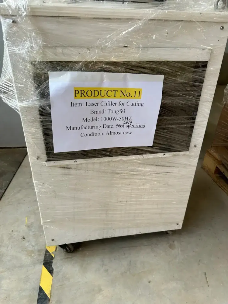 Tongfei laserový chladič 1000W-50HZ | Téměř nový