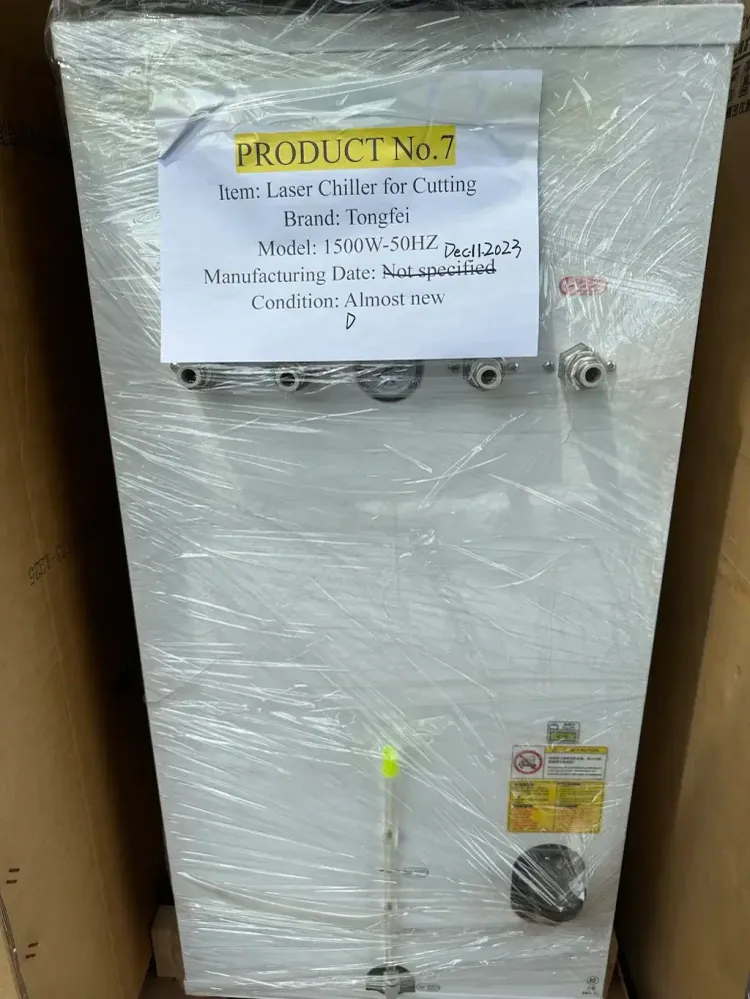 Tongfei laserový chladič 1500W-50HZ | Téměř nový
