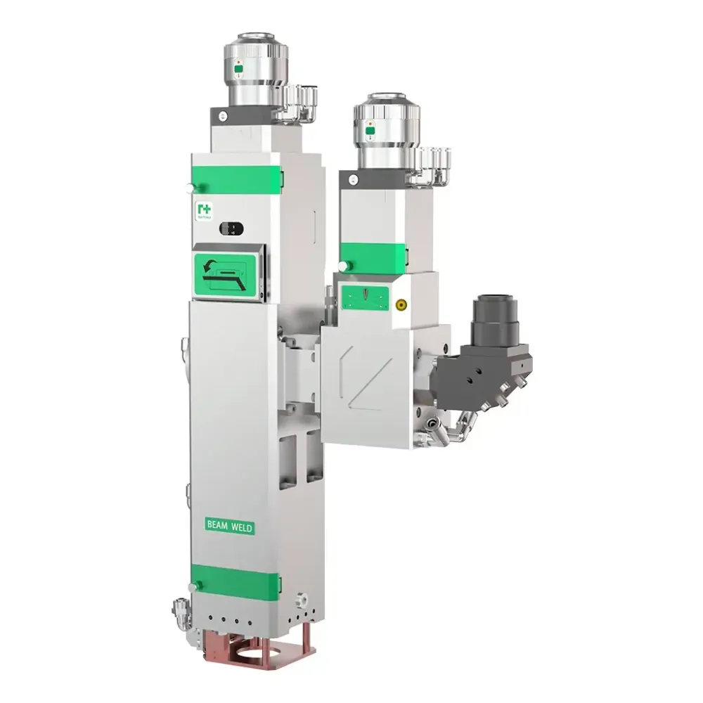 Svařovací hlava s dvojpásmovým kmitavým laserem Raytools BW290 Fiber Series