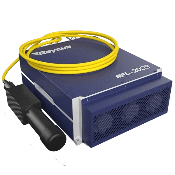 Raycus 20-100W Q-přepínaný pulzní vláknový laserový zdroj