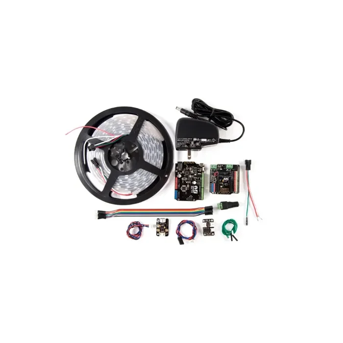 DFRobot barevný RGB LED pásek sada FIT0862 — WS2812B adresovatelná LED startovací sada