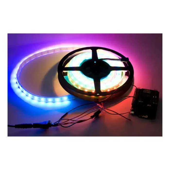 DFRobot barevný RGB LED pásek sada FIT0862 — WS2812B adresovatelná LED startovací sada