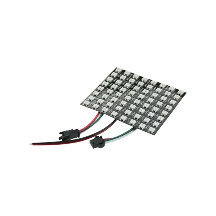 DFRobot Gravity: 8x8 RGB LED matice - flexibilní WS2812B LED panel