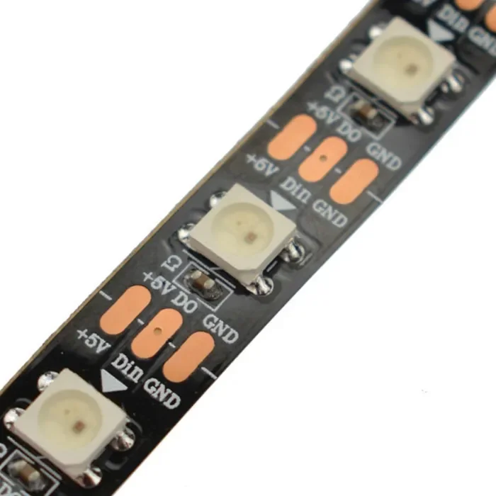 DFRobot WS2812B RGB LED Pás - 120 Adresovatelných 5V Chytrých LED Pásků