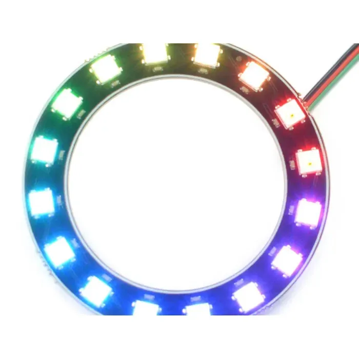 WS2812 RGB LED kroužek 16 LED adresovatelný pro Arduino DIY DFRobot