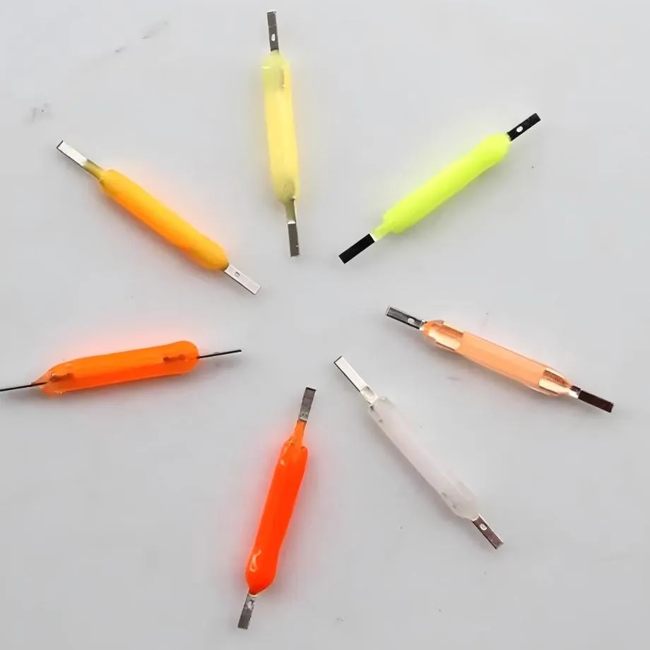 LED keramický COB tvrdý filament 3V 18,5mm dlouhý