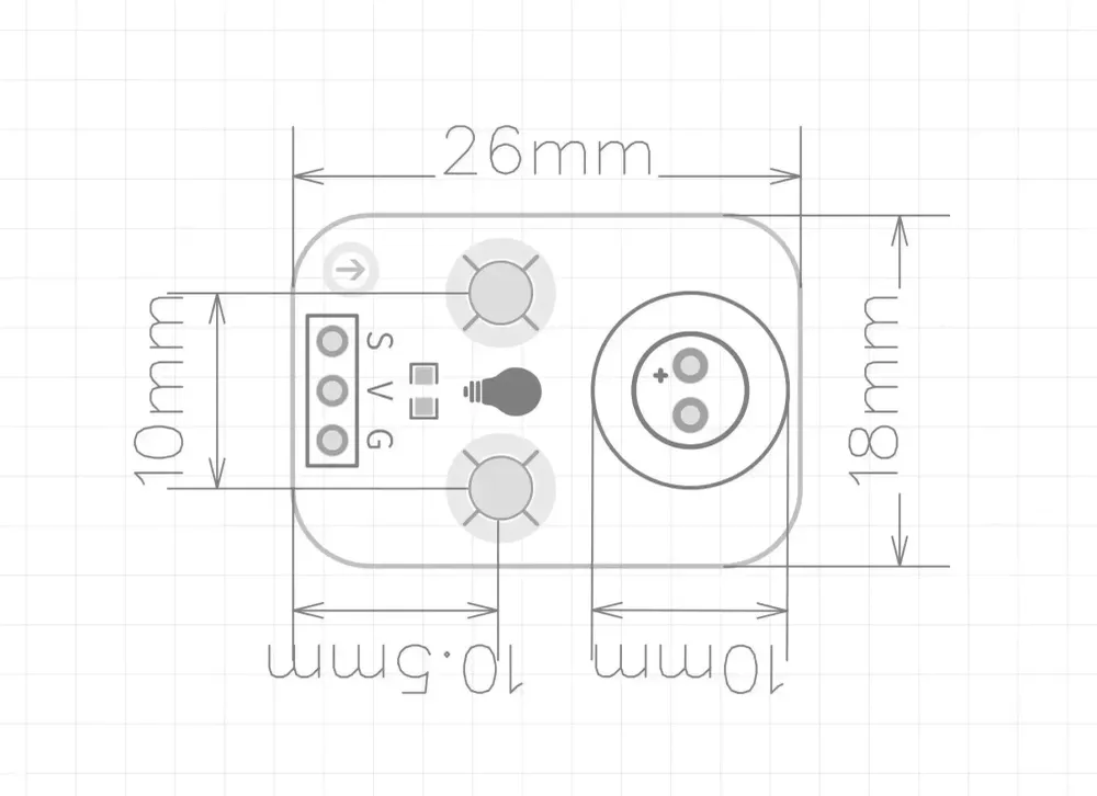 LED modul červená/bílá/žlutá/modrá/zelená
