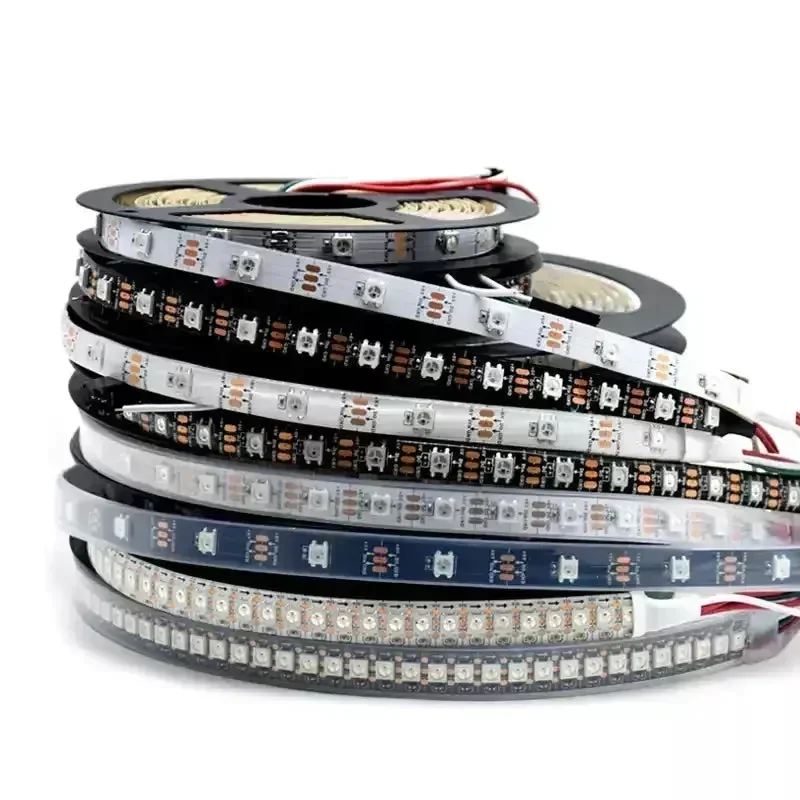 WS2812B RGB LED pás 5050 SMD 150 pixelů holá deska