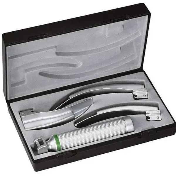 Laringoscop Miller LED Ri-Integral, 2.5 V, maner tip C, lame 2, 3, 4, Riester
