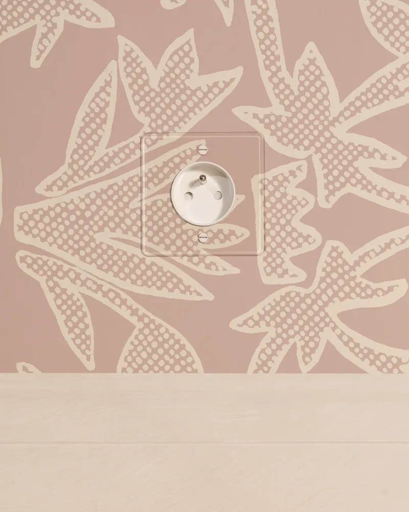 Kew Single French/Belgian Type E Socket - Výrazný | White