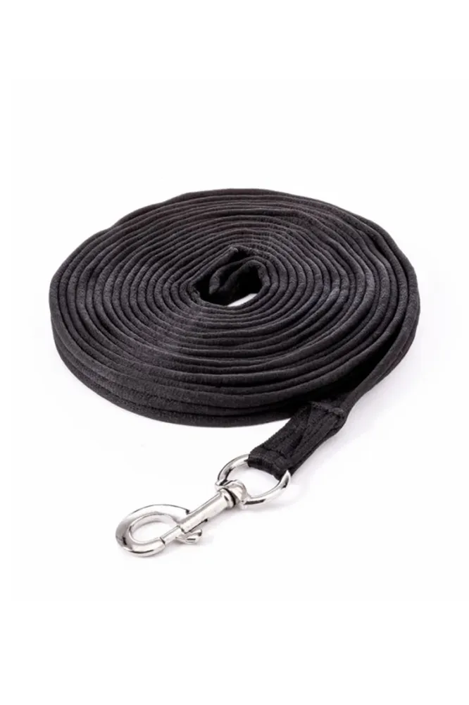 KavalDuo Longeringslina Black En storlek