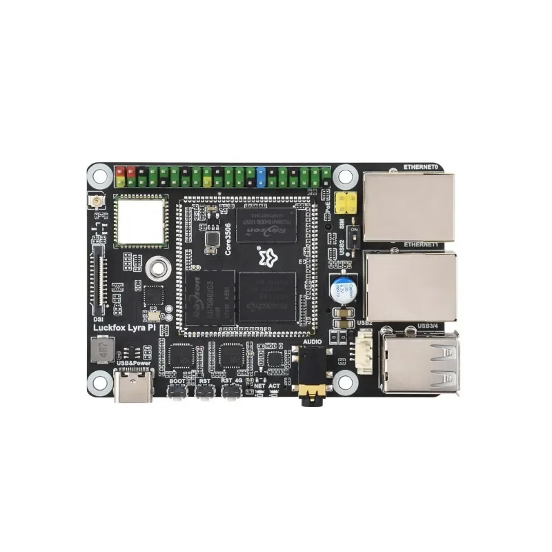 Waveshare Luckfox Lyra Pi Linux Micro vývojová deska založená na Core3506