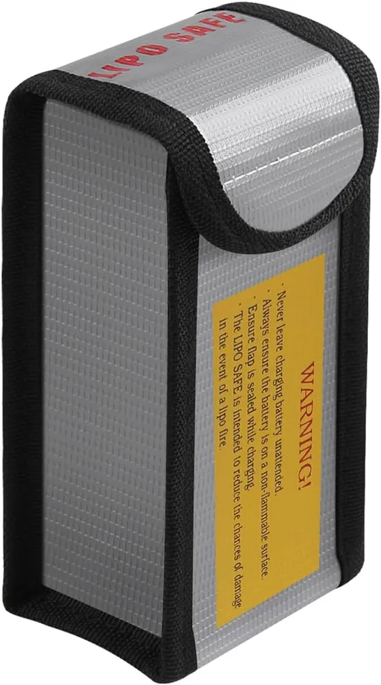 Lipo Bag Fireproof Battery Bag Ideální pro nabíjení ohnivzdorných Lipo baterií, (velikost 185 x 75 x 60 cm) YUNIQUE GREEN-...