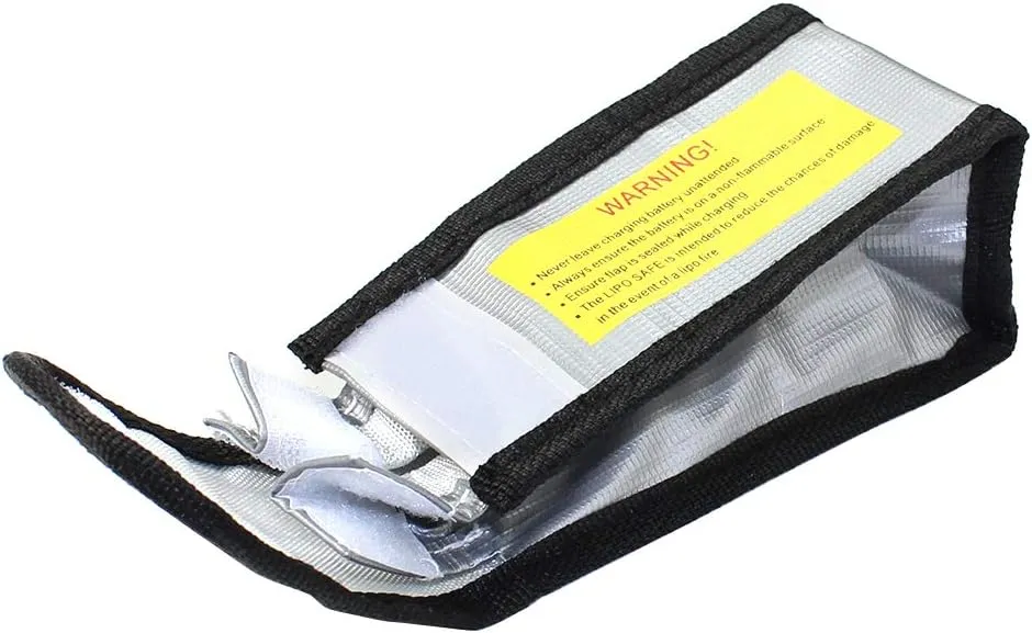 Lipo Bag Fireproof Battery Bag Ideální pro nabíjení ohnivzdorných Lipo baterií, (velikost 185 x 75 x 60 cm) YUNIQUE GREEN-...