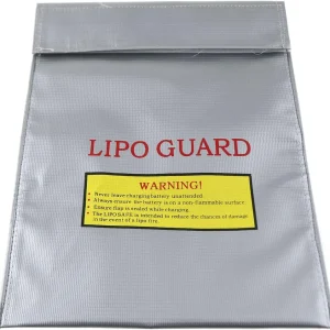 Lipo Bag Fireproof Battery Bag Ideální pro nabíjení ohnivzdorných Lipo baterií, (velikost 185 x 75 x 60 cm) YUNIQUE GREEN-...