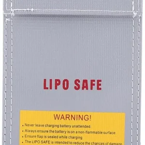Lipo Bag Fireproof Battery Bag Ideální pro nabíjení ohnivzdorných Lipo baterií, (velikost 185 x 75 x 60 cm) YUNIQUE GREEN-...