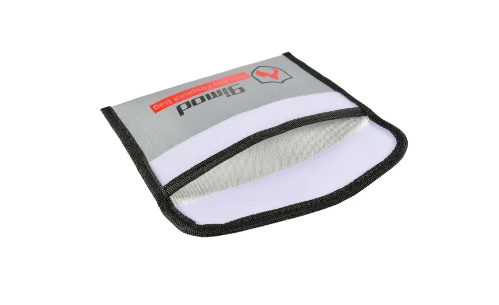 Lipo Bag Ohnivzdorná taška Ideální pro nabíjení Ohnivzdorných Lipo baterií Rozměry 26 x 13 x 15 cm Barva Černá YUNIQUE GRE...