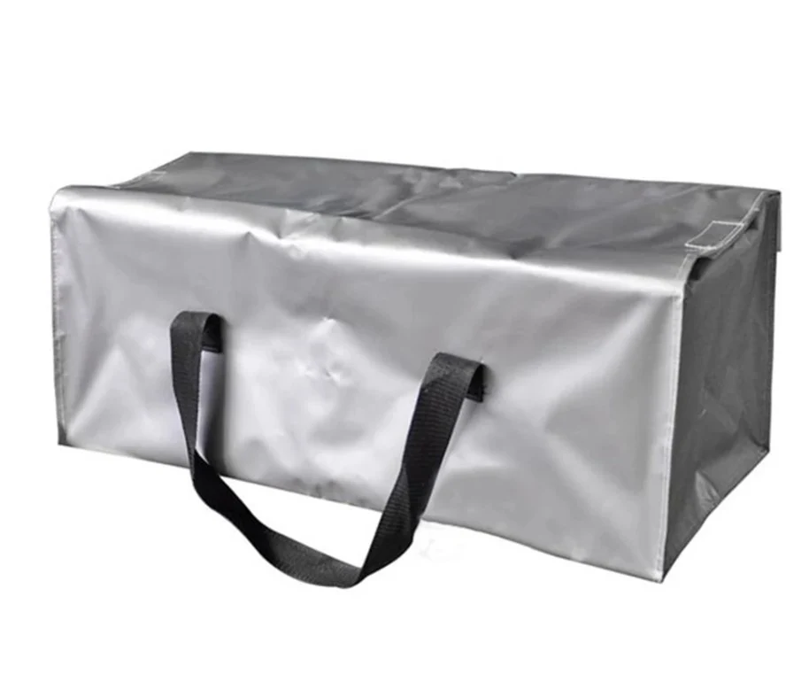 Lipo Bag Ohnivzdorná taška Ideální pro nabíjení Ohnivzdorných Lipo baterií Rozměry 26 x 13 x 15 cm Barva Černá YUNIQUE GRE...