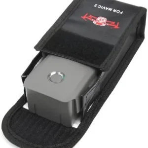 Lipo Bag Ohnivzdorná taška Ideální pro nabíjení Ohnivzdorných Lipo baterií Rozměry 26 x 13 x 15 cm Barva Černá YUNIQUE GRE...