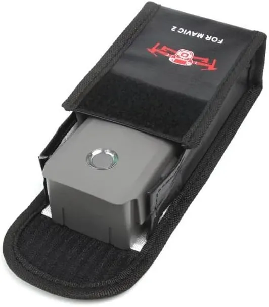 Lipo Bag Ohnivzdorná taška Ideální pro nabíjení Ohnivzdorných Lipo baterií Rozměry 26 x 13 x 15 cm Barva Černá YUNIQUE GRE...