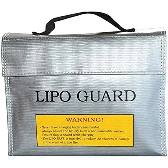 Taška Ohnivzdorná taška Ideální pro nabíjení Fire Resistant Lipo baterií (velikost 240 x 64 x 180 mm) YUNIQUE GREEN-CLEAN-...