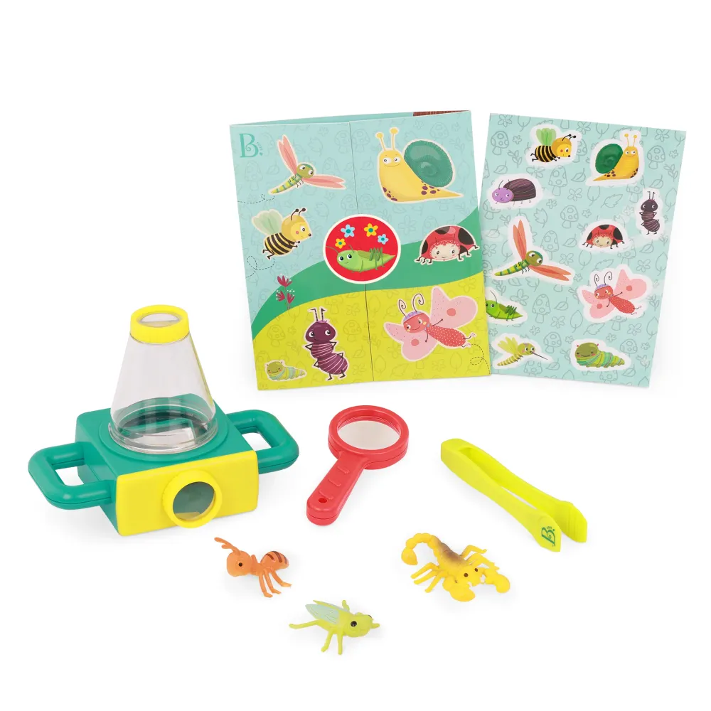 Set für kleine Forscher zum Fangen von Insekten und Beobachten der Natur – Little Explorer