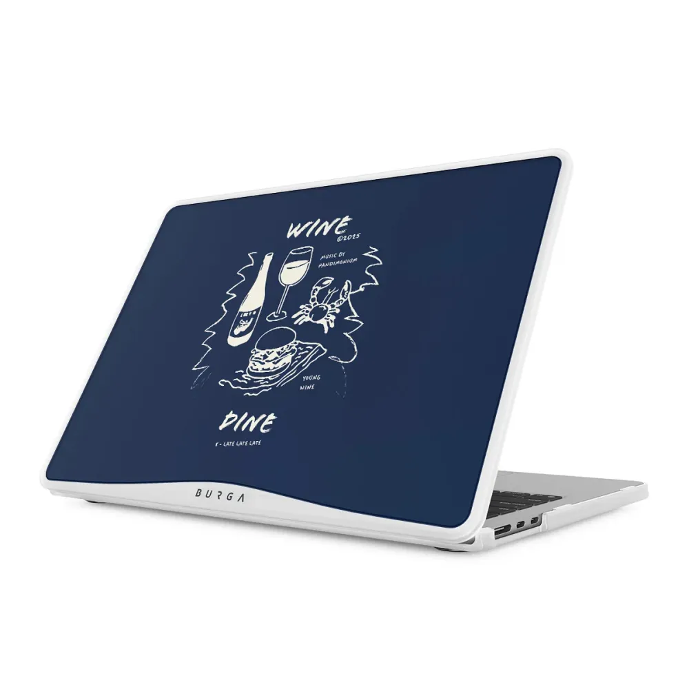 Wine & Dine - Kryt na MacBook Bezova