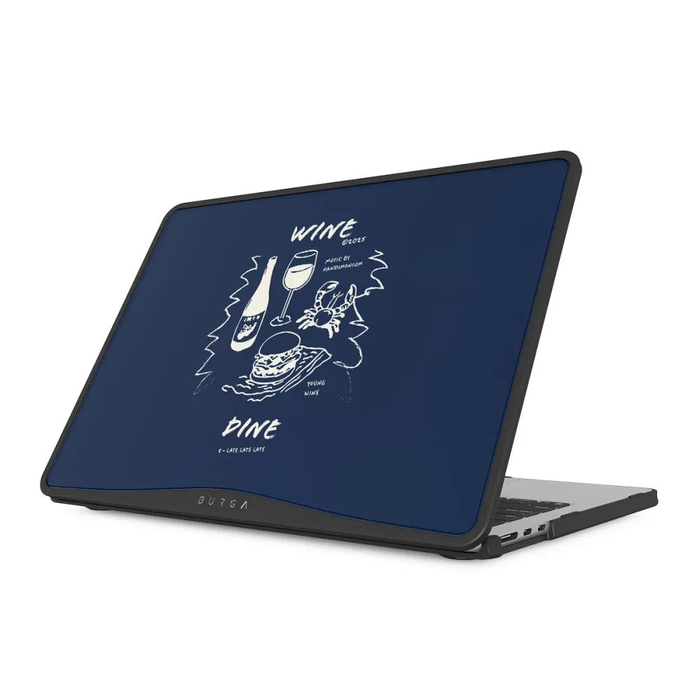 Wine & Dine - Kryt na MacBook Bezova