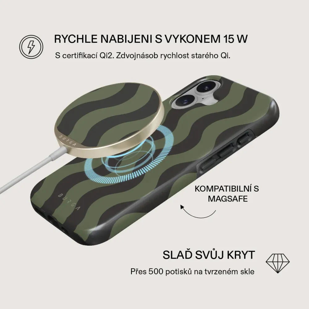Double Take - Magnetická bezdrátová nabíječka Antracitova