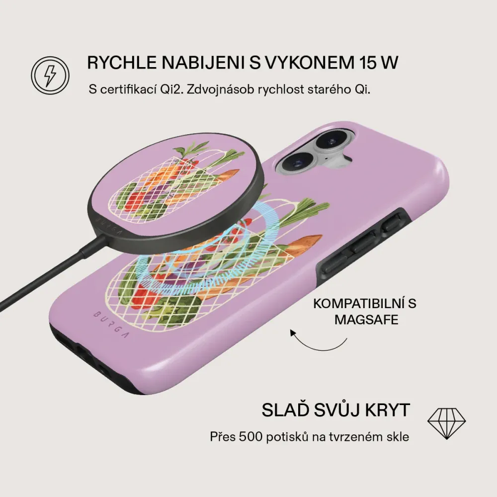 Farmers Market - Magnetická bezdrátová nabíječka Antracitova