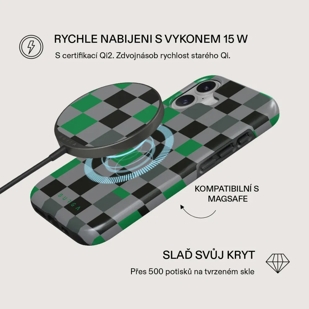 Game Night - Magnetická bezdrátová nabíječka Antracitova