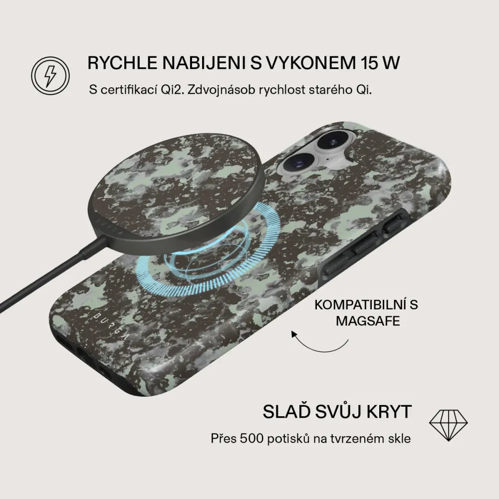 Nordic - Magnetická bezdrátová nabíječka Antracitova