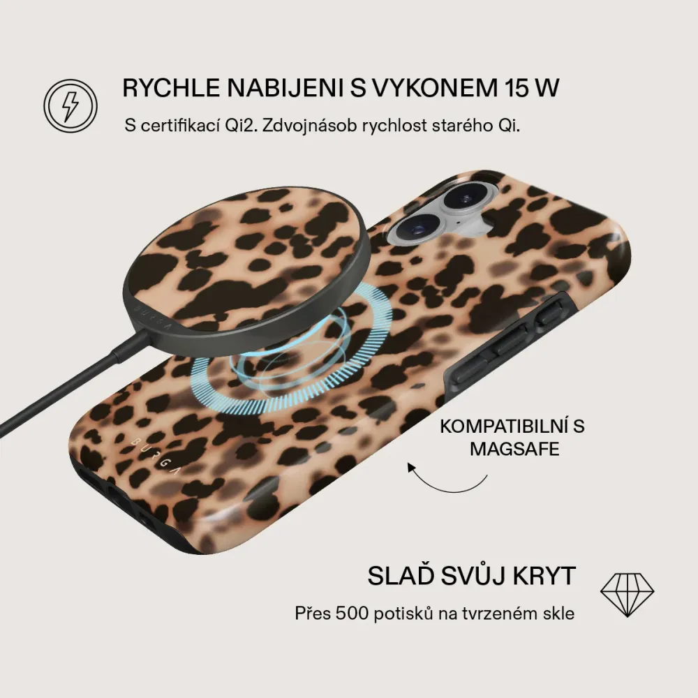 Off Duty - Magnetická bezdrátová nabíječka Antracitova