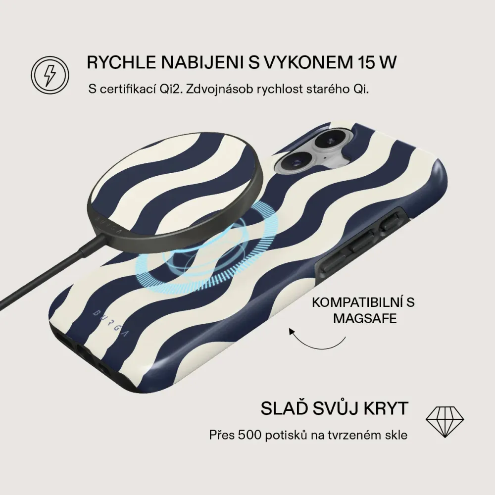 Out Line - Magnetická bezdrátová nabíječka Antracitova