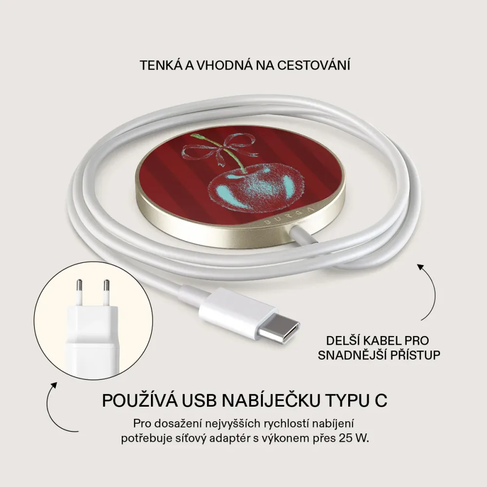 Pick It - Magnetická bezdrátová nabíječka Zlata