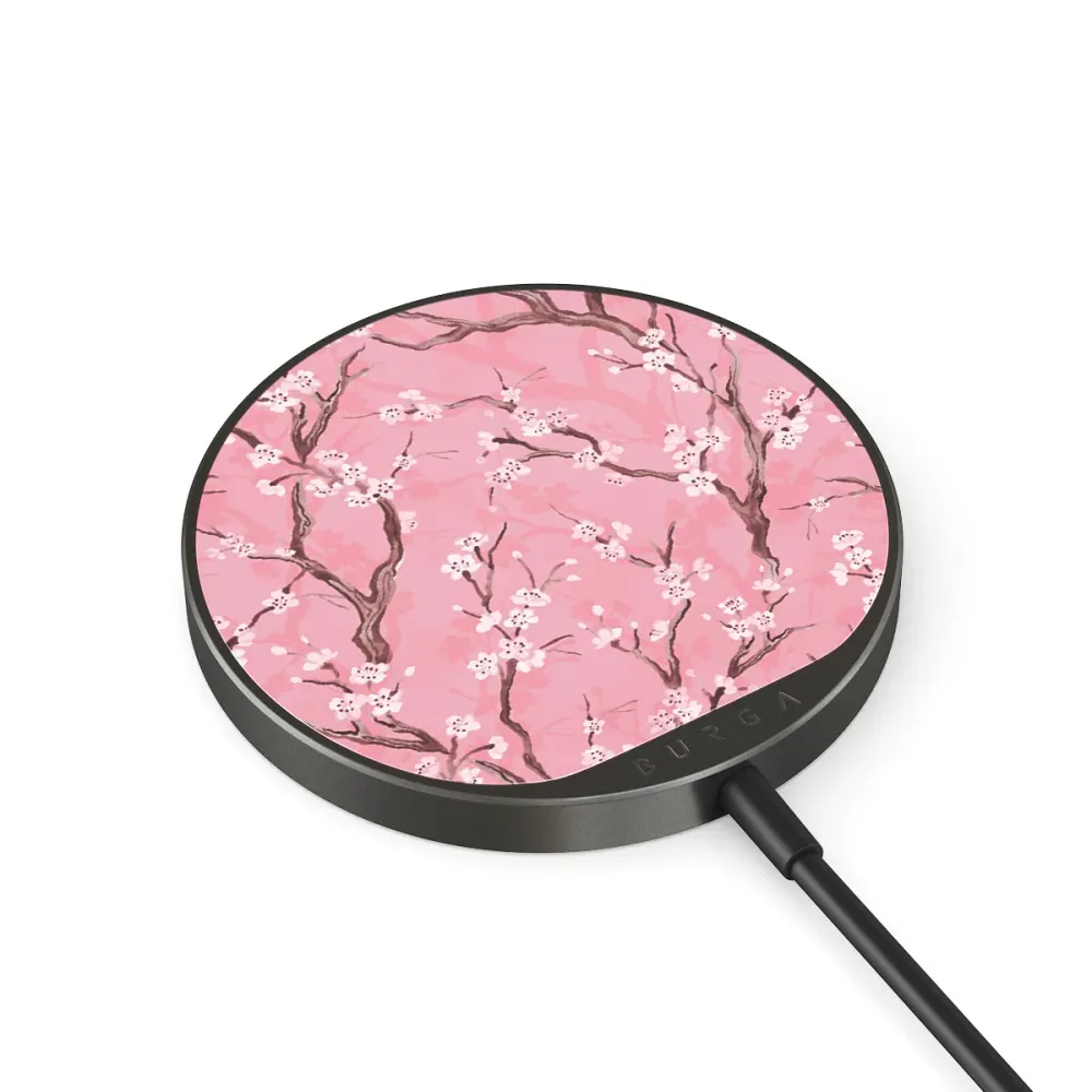 Sakura - Magnetická bezdrátová nabíječka Antracitova