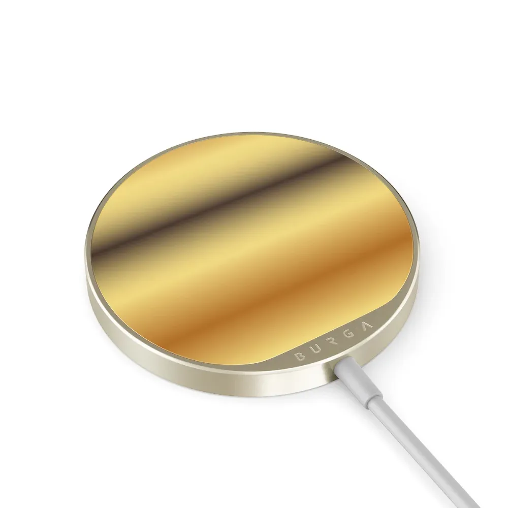 Saturn - Magnetická bezdrátová nabíječka Antracitova