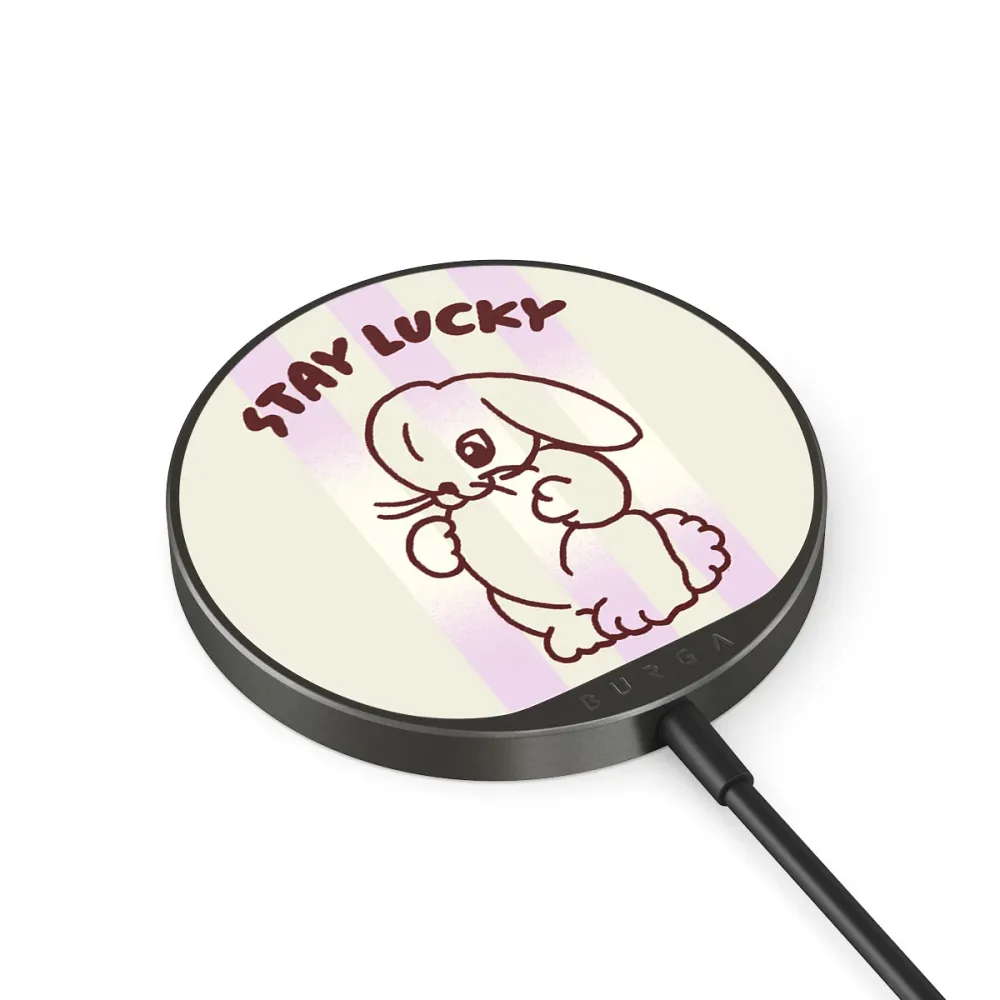 Stay Lucky - Magnetická bezdrátová nabíječka Zlata