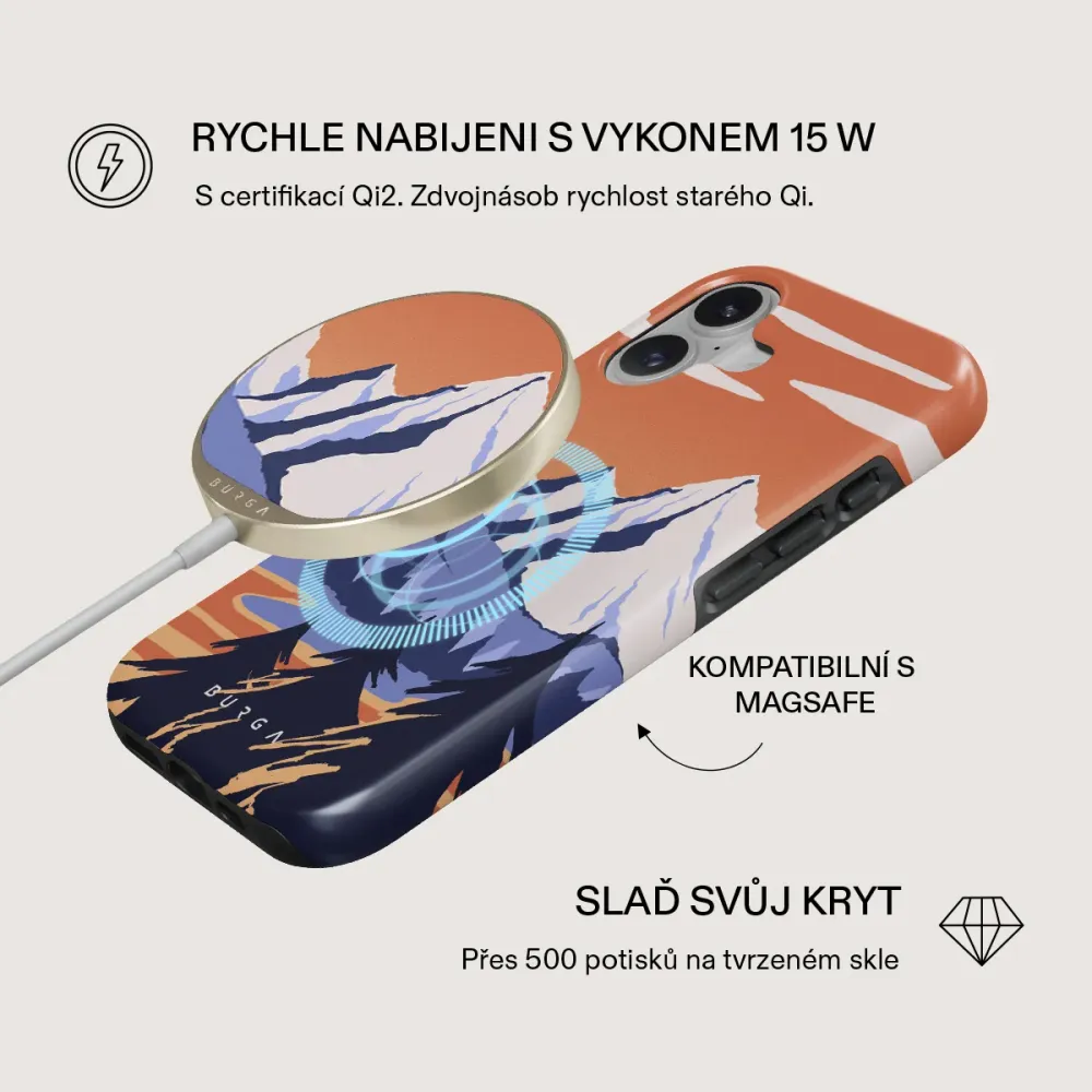 Summit - Magnetická bezdrátová nabíječka Antracitova