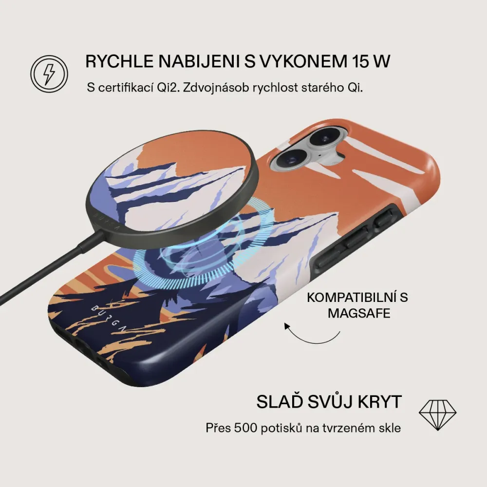 Summit - Magnetická bezdrátová nabíječka Antracitova
