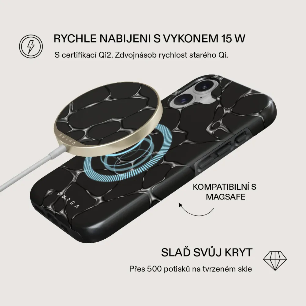 Void - Magnetická bezdrátová nabíječka Antracitova
