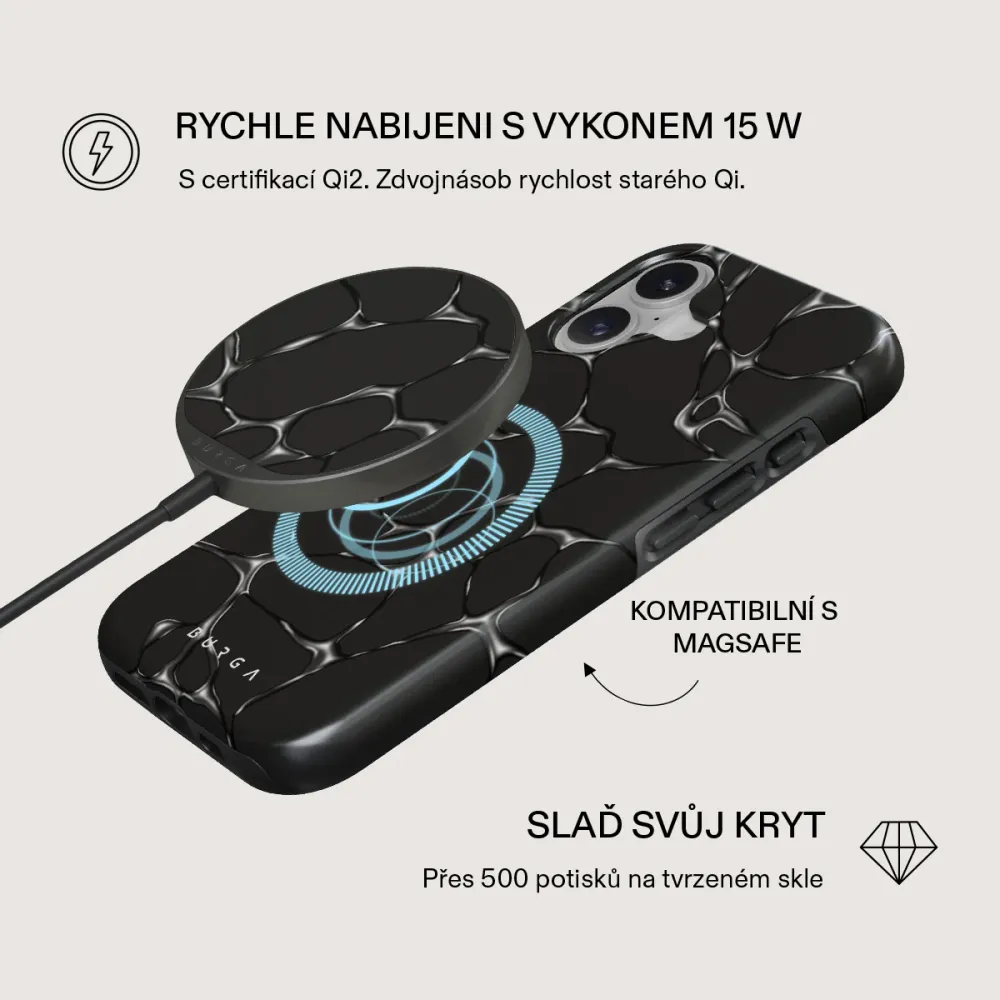 Void - Magnetická bezdrátová nabíječka Antracitova