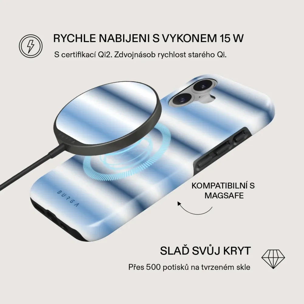 White Noise - Magnetická bezdrátová nabíječka Antracitova