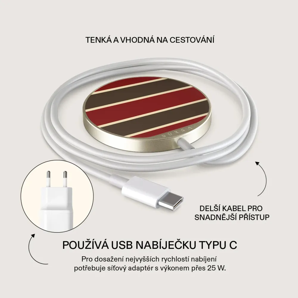 Yearbook - Magnetická bezdrátová nabíječka Antracitova